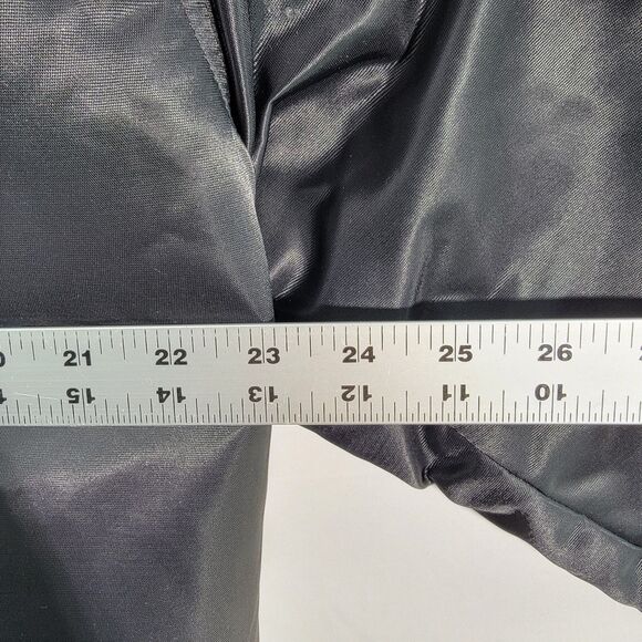 VTG Game Black 100% Nylon Jacket Mike WTCM ON PEPPE LOFT Embroided Sz L - FLAWED - Picture 7 of 7